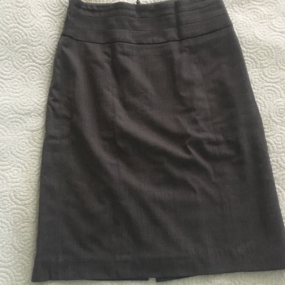 H&M Pencil Skirt Gray Size 6 - Picture 1 of 3